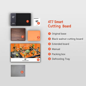 How to use 4T7 smart cutting board - 4T7