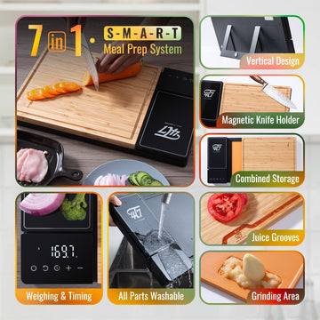 Meet the Aurora Nutrio, a Smart Cutting Board With Built-In Food Sensor